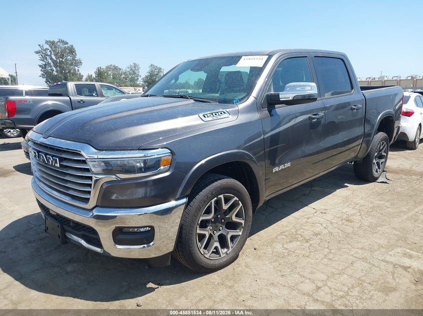 Vin: 1c6srfjp1sn734558, lot: 46350467, ram 1500 laramie  4x4 5'7 box 20252
