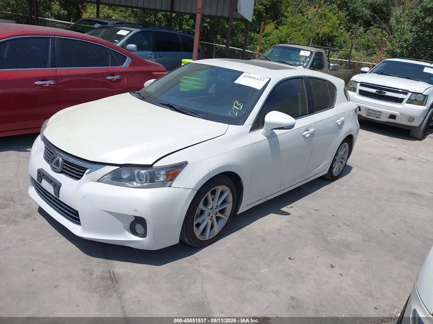 2012 LEXUS CT 200H auction photo 2