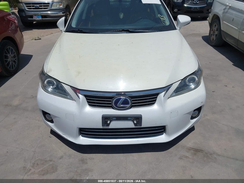2012 LEXUS CT 200H auction photo 6
