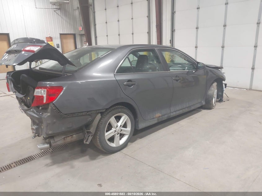 2012 TOYOTA CAMRY auction photo 4