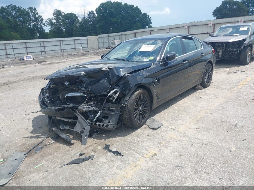 2018 BMW 530E auction photo 2