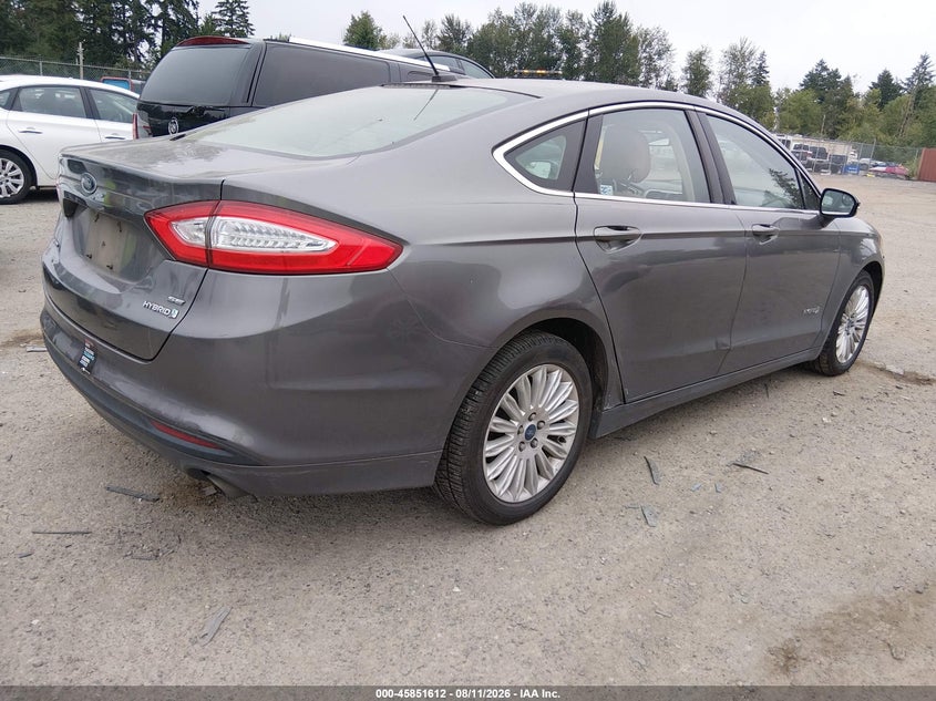 2014 FORD FUSION HYBRID auction photo 4