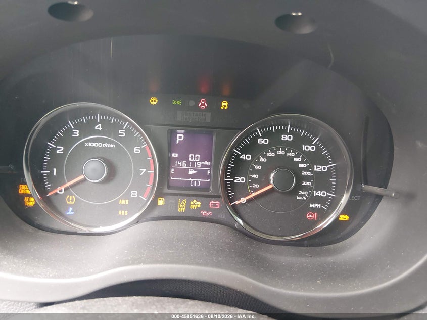 2015 SUBARU FORESTER auction photo 7