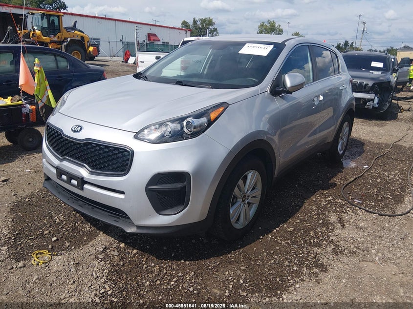 Vin: kndpm3ac7h7272402, lot: 46350574, kia sportage lx 20172