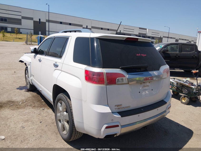 Vin: 2gkflue31f6297649, lot: 46350575, gmc terrain denali 20153