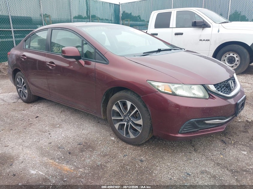 2013 HONDA CIVIC auction photo 1