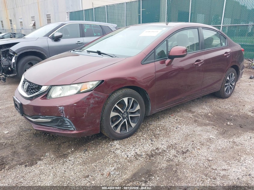 2013 HONDA CIVIC auction photo 2