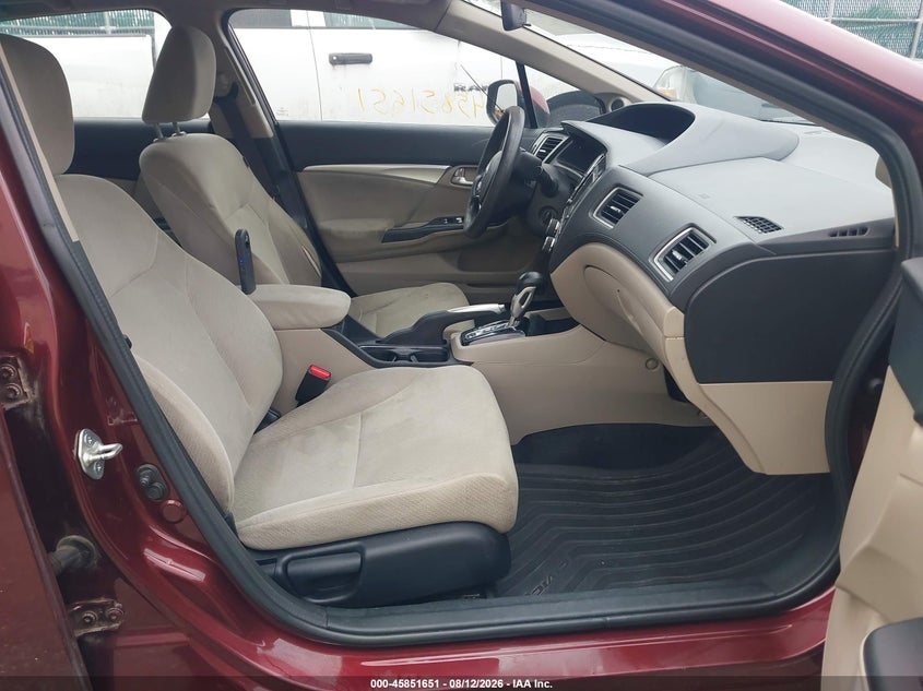 2013 HONDA CIVIC auction photo 5