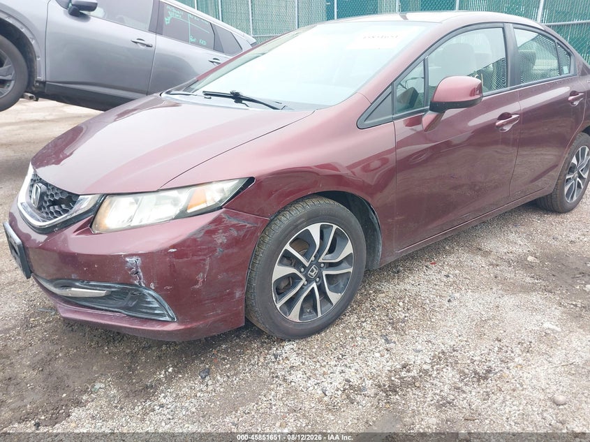 2013 HONDA CIVIC auction photo 6