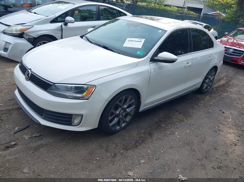 2012 VOLKSWAGEN JETTA SEDAN 2.0L I-4 DI, DOHC, VVT, TURBO, 200HP
