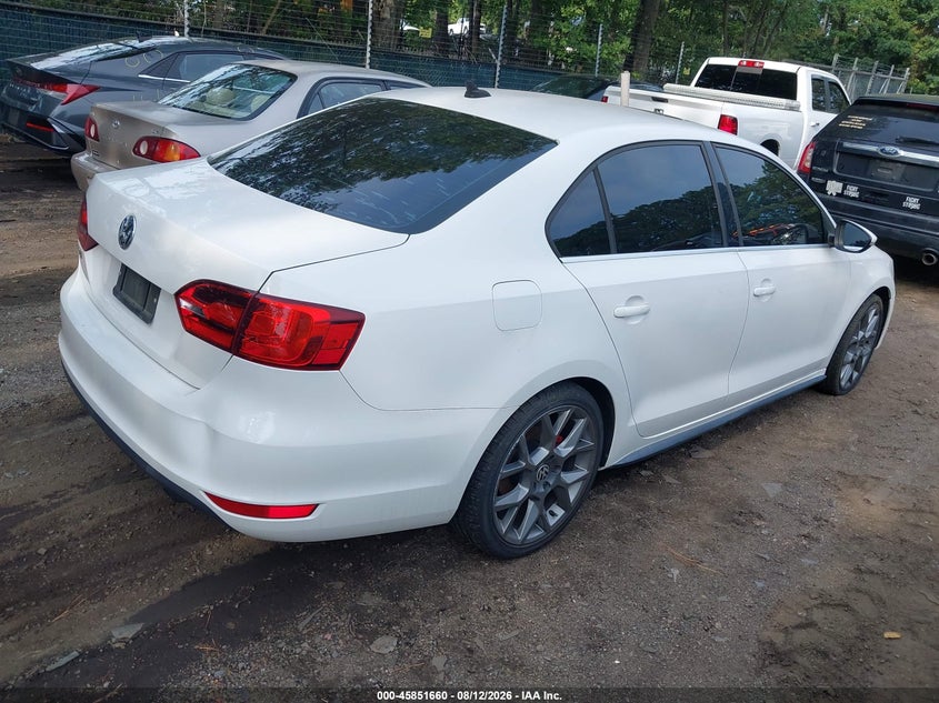 2012 VOLKSWAGEN JETTA SEDAN 2.0L I-4 DI, DOHC, VVT, TURBO, 200HP