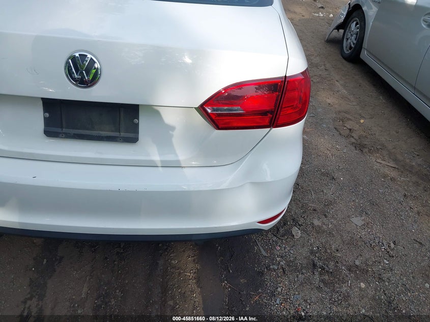 2012 VOLKSWAGEN JETTA SEDAN 2.0L I-4 DI, DOHC, VVT, TURBO, 200HP