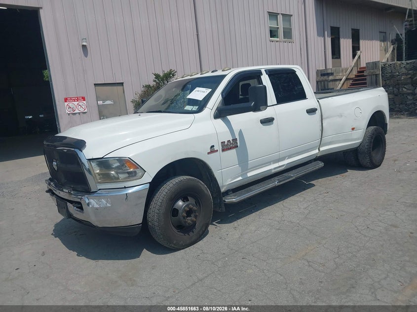 2018 RAM 3500, Оба бока, IAAI, VIN 3C63RRGLXJG281025 — фото 2
