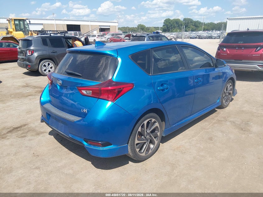 Vin: jtnkarjexgj509954, lot: 46350654, scion im 20164