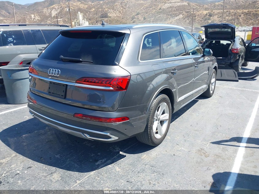 AUDI Q7 2023 VIN WA1LCBF71PD019545