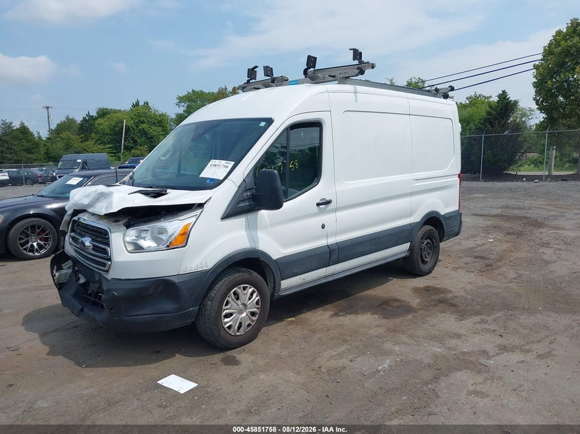 2019 Ford Transit, Front End, IAAI, VIN 1FTYR1CMXKKA83747 — photo 2