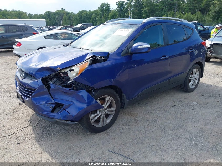 Vin: km8jucac3cu418127, lot: 46350737, hyundai tucson gls 20122