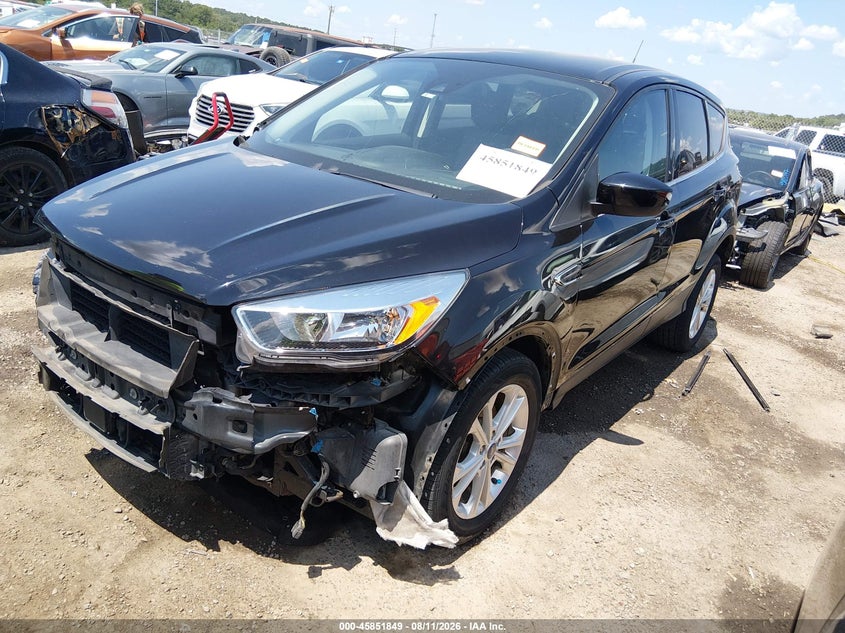 2019 Ford Escape Se, Front & Rear, IAAI, VIN 1FMCU0GD6KUB65035 — photo 2
