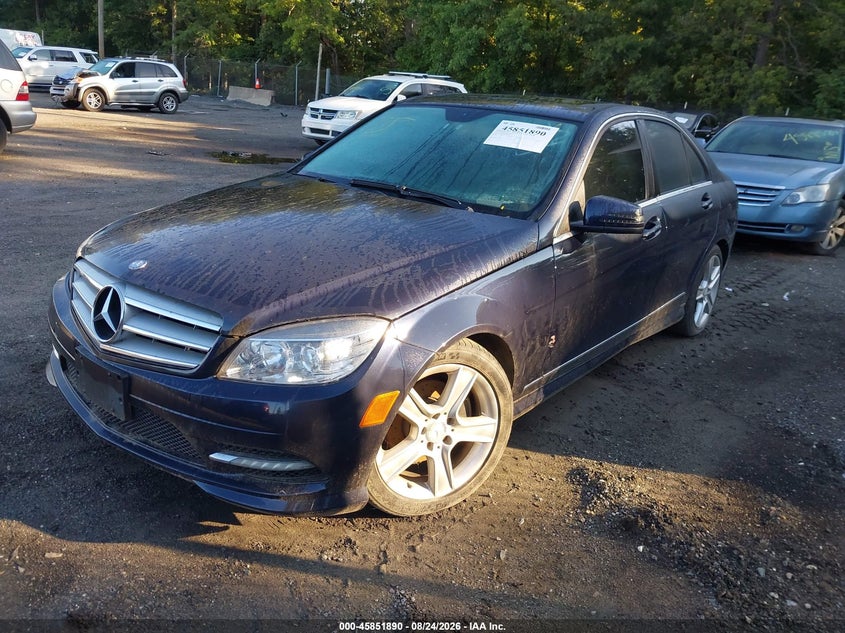MERCEDES-BENZ C 300 2011 VIN WDDGF8BB1BR147586