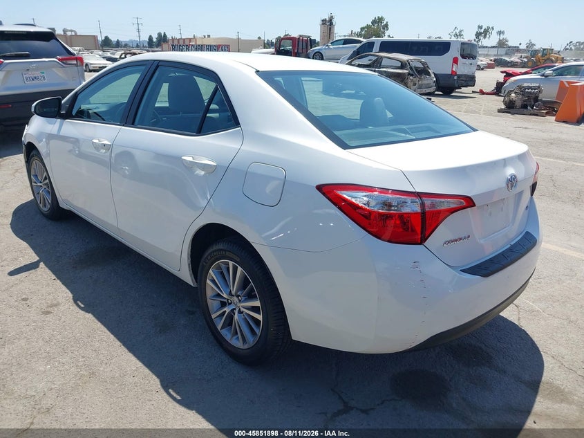 2015 TOYOTA COROLLA SEDAN 1.8L I-4 DOHC, VVT, 132HP