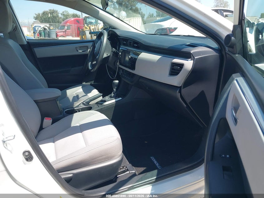 2015 TOYOTA COROLLA SEDAN 1.8L I-4 DOHC, VVT, 132HP