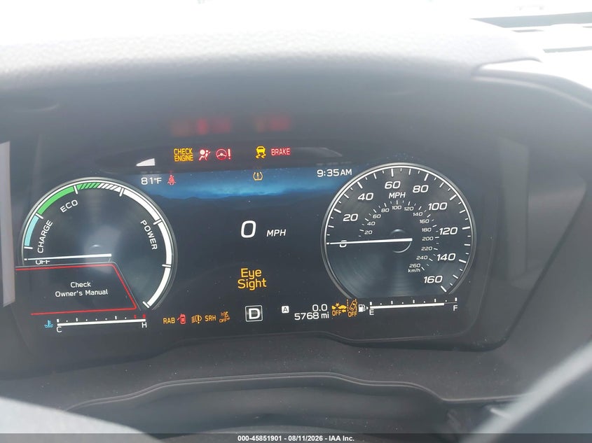2025 SUBARU FORESTER auction photo 7