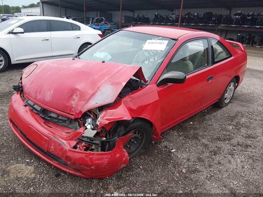 2001 HONDA CIVIC auction photo 2