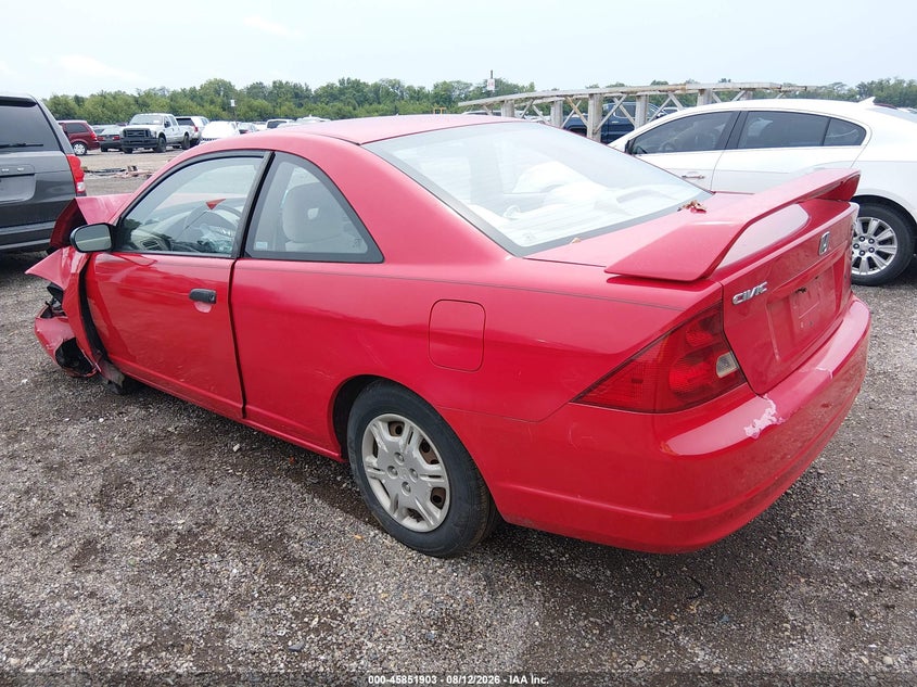 2001 HONDA CIVIC auction photo 3