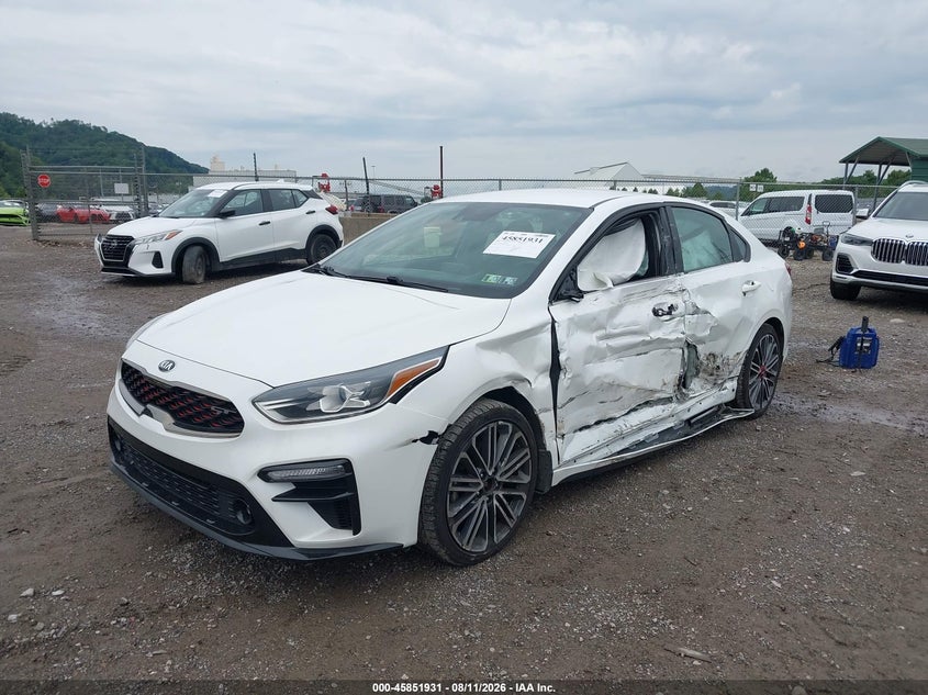 Vin: 3kpf44acxme281042, lot: 46350864, kia forte gt 20212