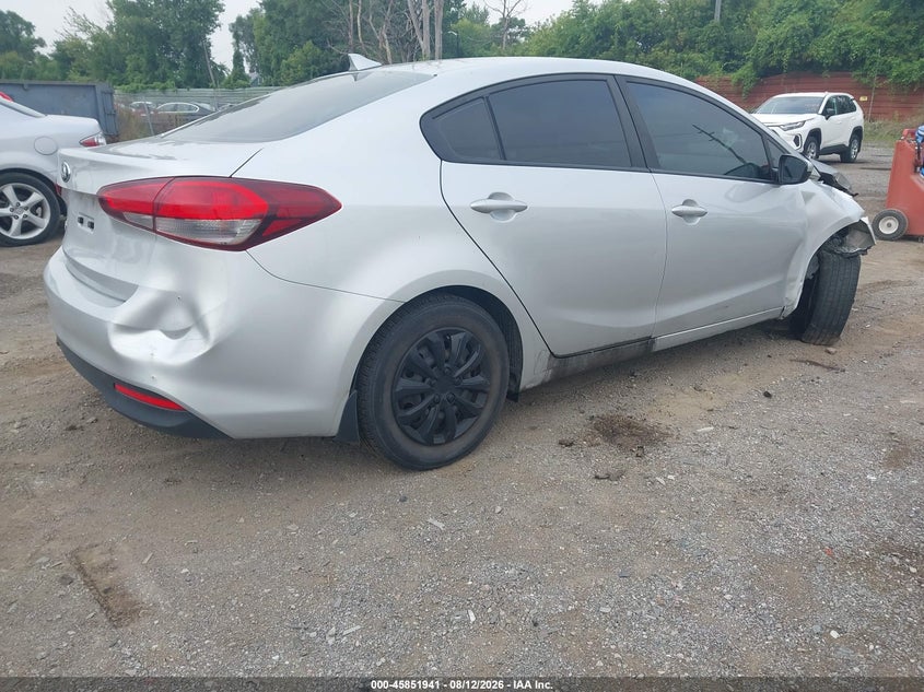 Vin: 3kpfk4a75he029360, lot: 46350874, kia forte lx 20174