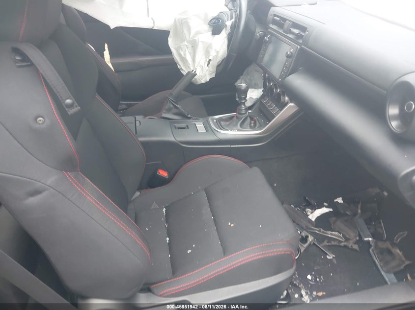 SUBARU BRZ 2022 VIN JF1ZDBB19N9704123