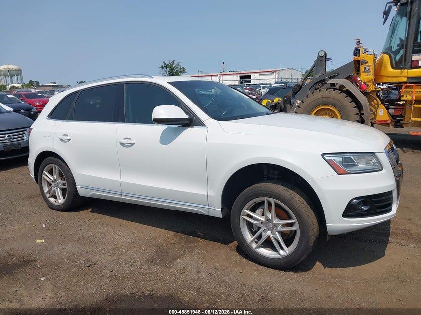2014 AUDI Q5 SPORT UTILITY VEHICLE 2.0L I-4 DI, DOHC, VVT, TURBO, 220HP
