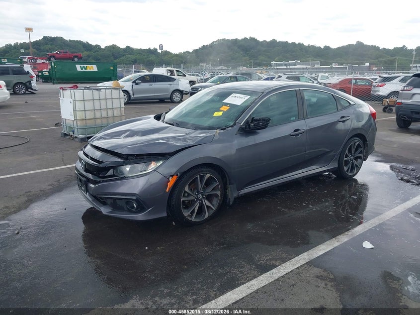 2020 HONDA CIVIC auction photo 2