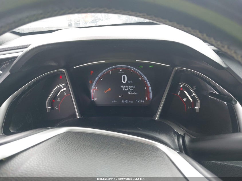 2020 HONDA CIVIC auction photo 7