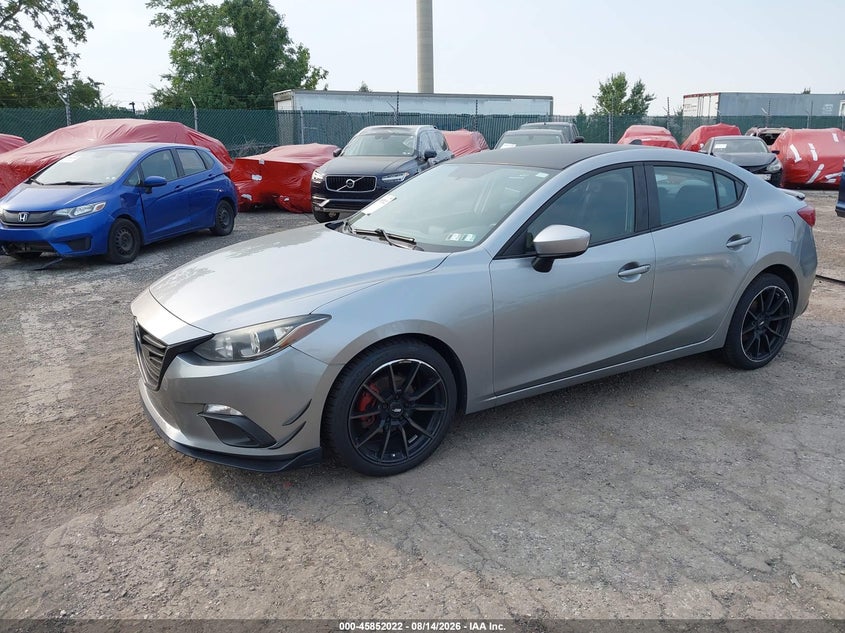 Vin: jm1bm1u76e1146866, lot: 46350955, mazda mazda3 i sport 20142
