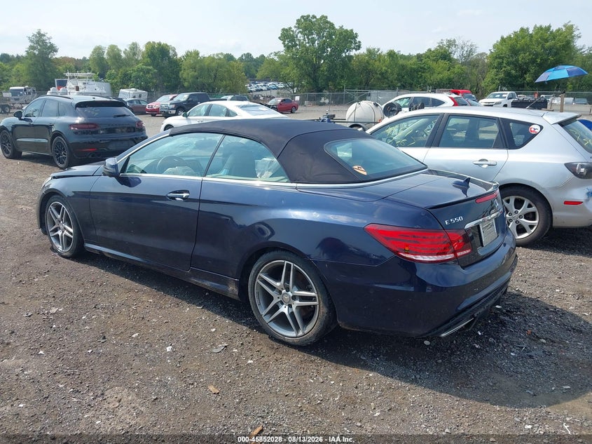 2015 MERCEDES-BENZ E 550 auction photo 3