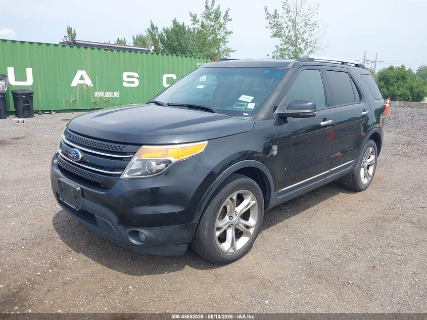 2013 Ford Explorer, Правый бок, IAAI, VIN 1FM5K8F88DGB48515 — фото 2
