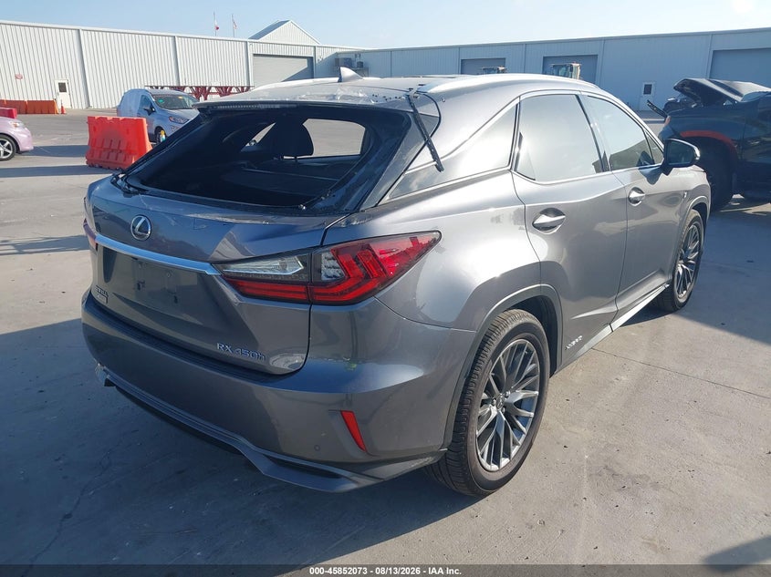 LEXUS RX 450H 2017 VIN 2T2BGMCA2HC016472