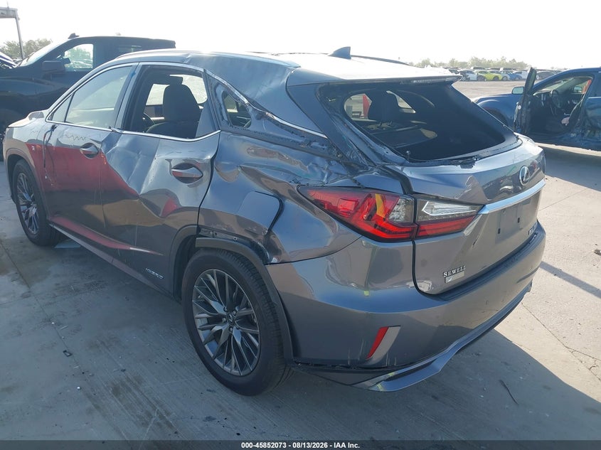 LEXUS RX 450H 2017 VIN 2T2BGMCA2HC016472
