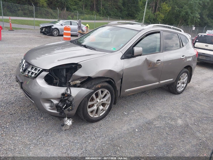 2012 Nissan Rogue, Left Front, IAAI, VIN JN8AS5MV4CW405009 — photo 2