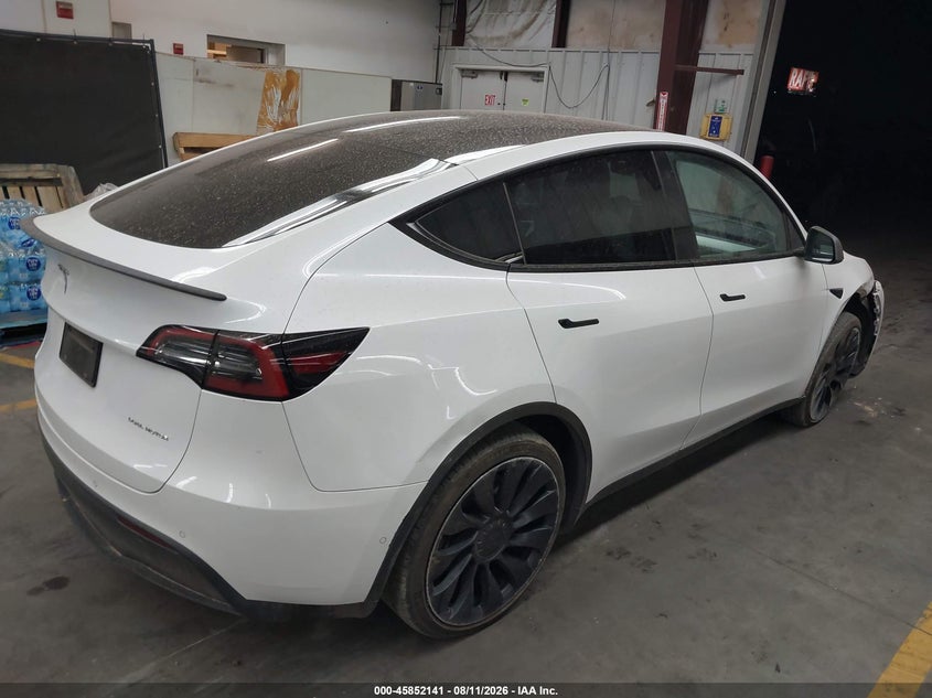 2022 TESLA MODEL Y SPORT UTILITY VEHICLE ELECTRIC