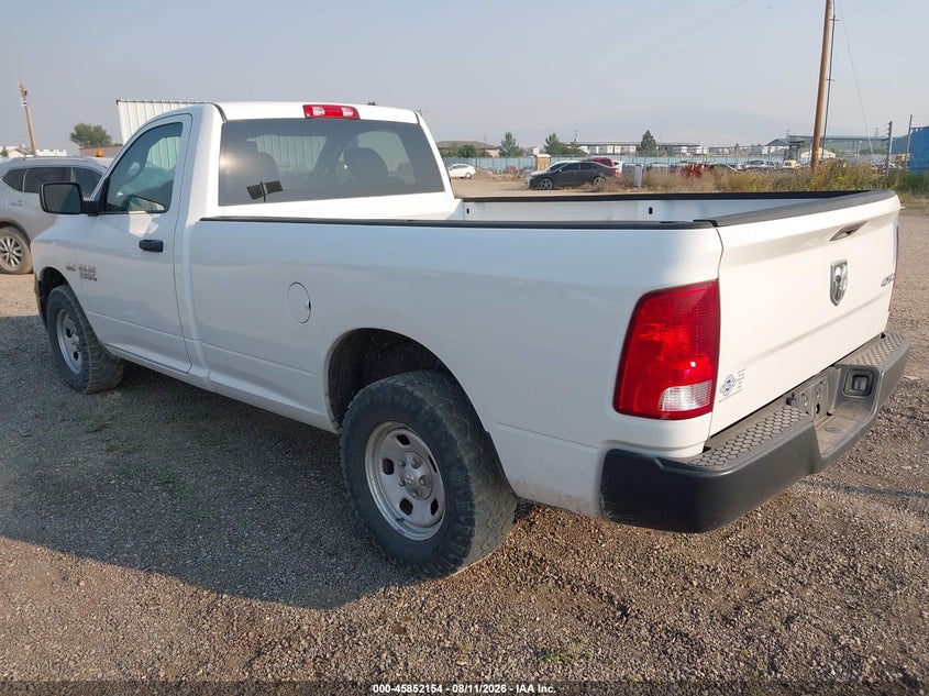 Vin: 3c6jr7dtxgg293362, lot: 46351087, ram 1500 tradesman 20163