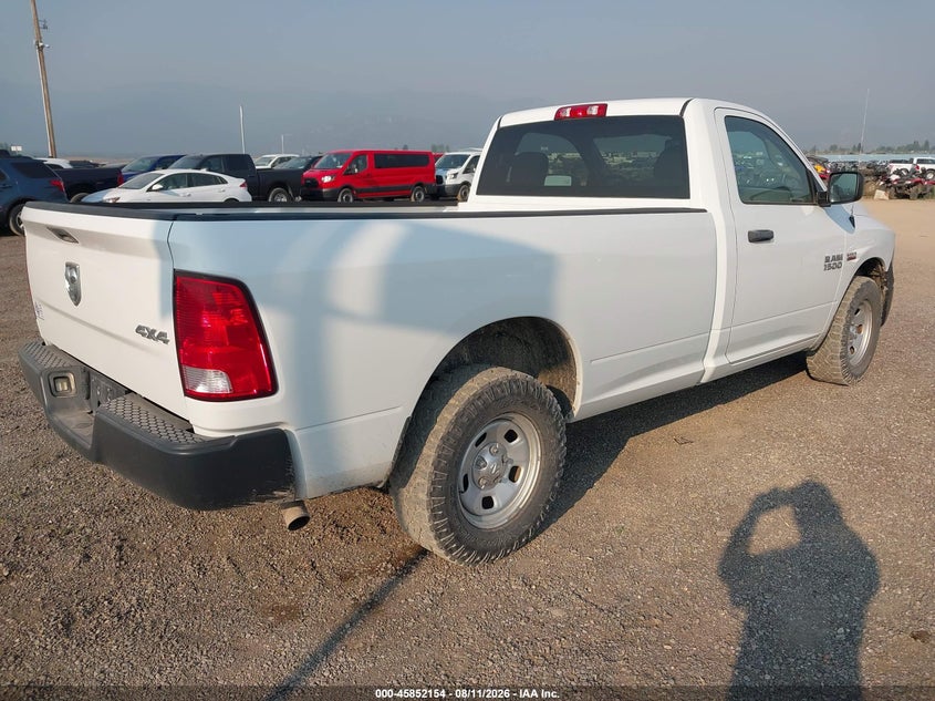 Vin: 3c6jr7dtxgg293362, lot: 46351087, ram 1500 tradesman 20164