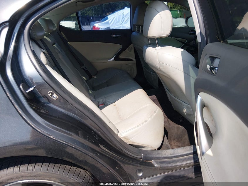 2008 LEXUS IS 250 auction photo 8