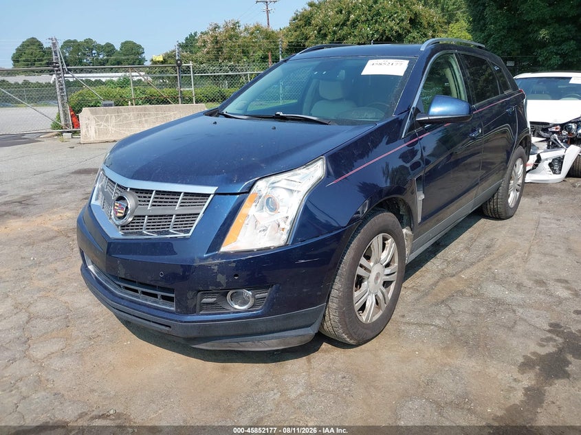 2011 Cadillac SRX, Удар спереду, IAAI, VIN 3GYFNAEY6BS557193 — фото 2