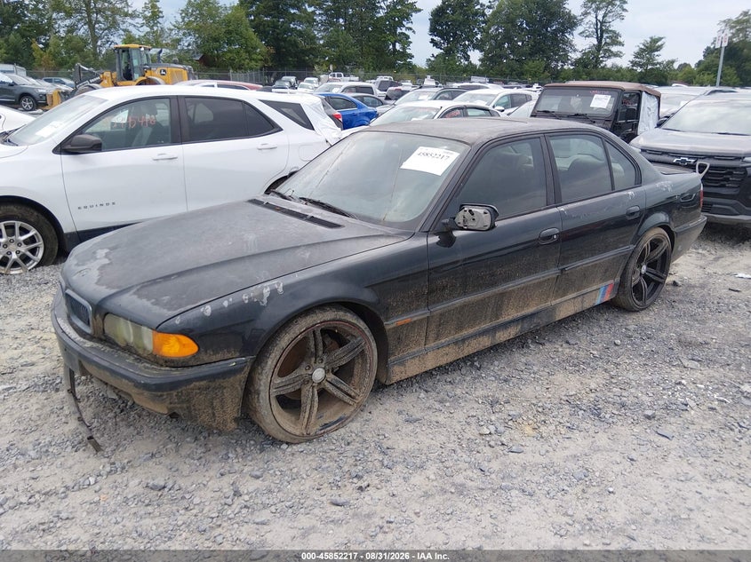 BMW 740IA 1999 VIN WBAGG8332XDN75392