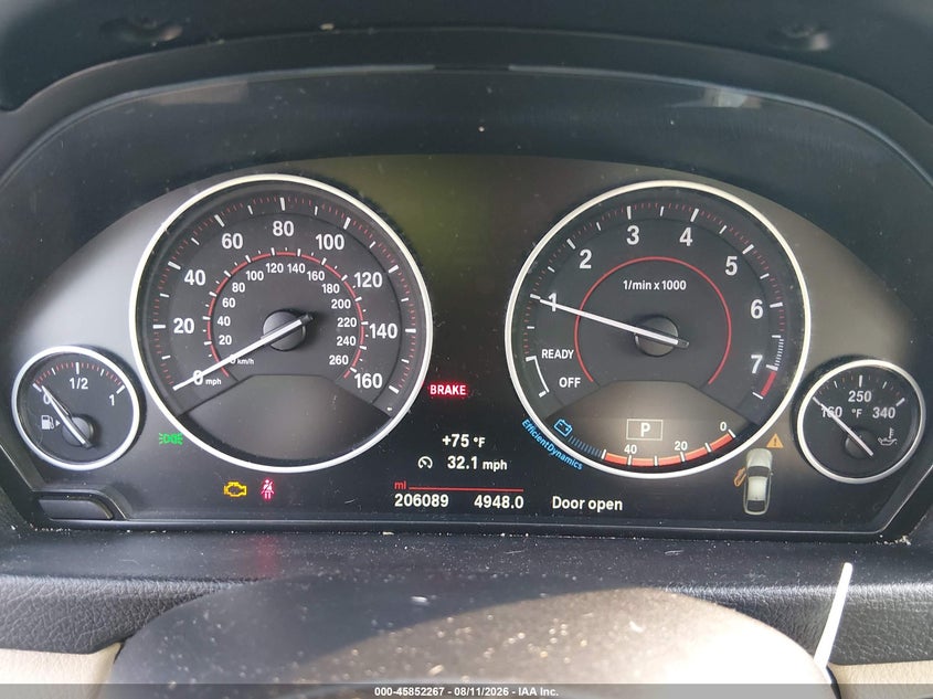2017 BMW 330I GRAN TURISMO auction photo 7