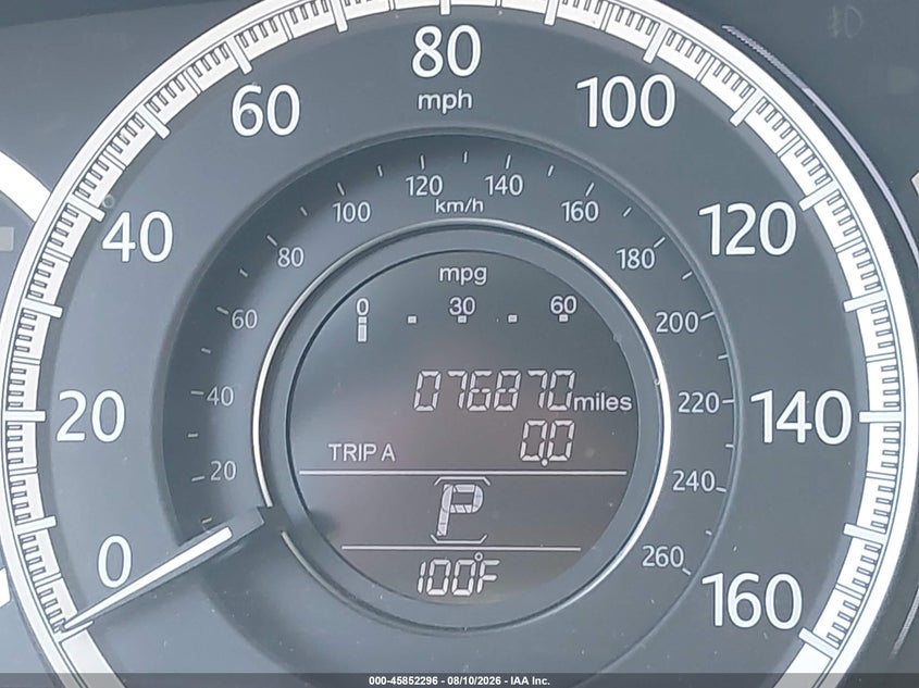 2014 HONDA ACCORD auction photo 7