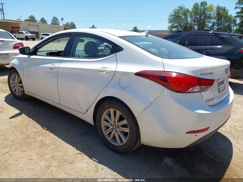 2015 HYUNDAI ELANTRA auction photo 3