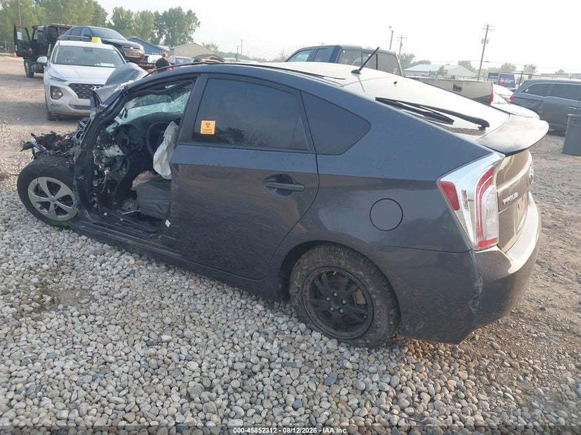 TOYOTA PRIUS 2013 VIN JTDKN3DU0D1652609
